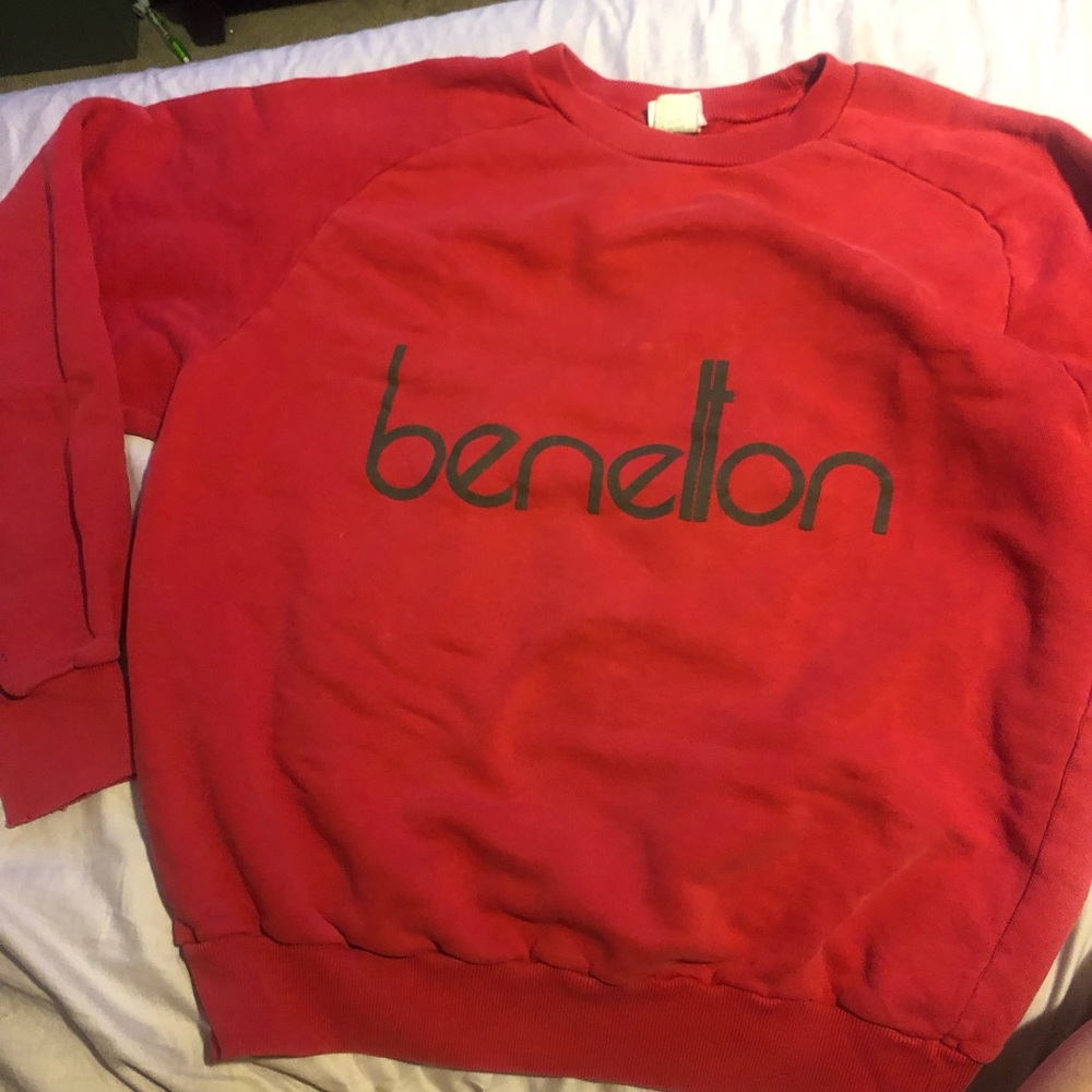 Vintage Benetton crew sweater
